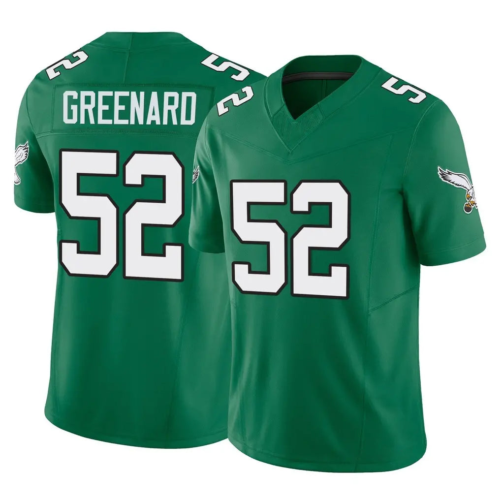Choea P.Eagles #52 Jonathan Greenard Player Green Kelly Alternate Vapor F.U.S.E. Home Game Stitched Jerseys