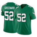 Choea P.Eagles #52 Jonathan Greenard Player Green Kelly Alternate Vapor F.U.S.E. Home Game Stitched Jerseys