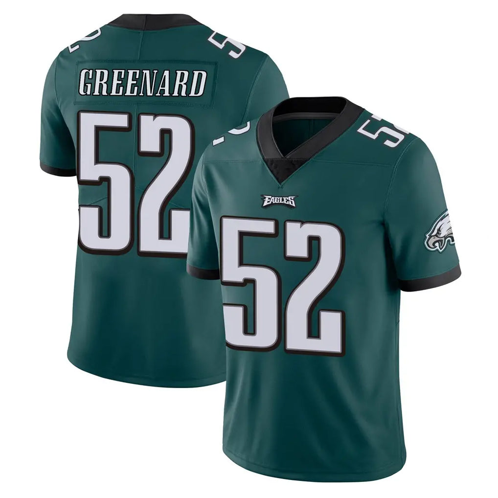 Choea P.Eagles #52 Jonathan Greenard Player Team Color Green Vapor Untouchable Home Game Stitched Jerseys