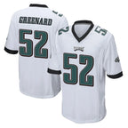 Choea P.Eagles #52 Jonathan Greenard Player White Home Game Stitched Jerseys
