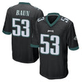 Choea P.Eagles #53 Zack Baun Player Black Home Game Stitched Jerseys