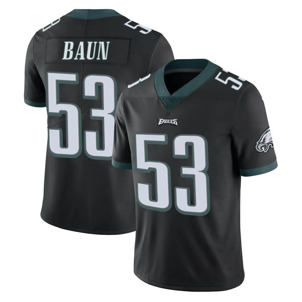 Choea P.Eagles #53 Zack Baun Player Black Limited Vapor Untouchable Home Game Stitched Jerseys