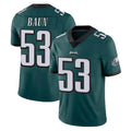 Choea P.Eagles #53 Zack Baun Player Team Color Green Vapor Untouchable Home Game Stitched Jerseys