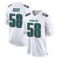 Choea P.Eagles #58 Jalyx Hunt Player White Tundra Fashion Home Game Stitched Jerseys