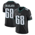 Choea P.Eagles #68 Jordan Mailata Player Black Limited Vapor Untouchable Home Game Stitched Jerseys
