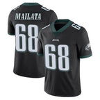 Choea P.Eagles #68 Jordan Mailata Player Black Limited Vapor Untouchable Home Game Stitched Jerseys