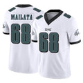 Choea P.Eagles #68 Jordan Mailata Player White Limited Vapor F.U.S.E. Home Game Stitched Jerseys