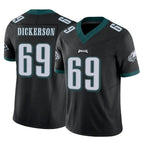 Choea P.Eagles #69 Landon Dickerson Player Black Limited Vapor F.U.S.E. Home Game Stitched Jerseys