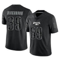 Choea P.Eagles #69 Landon Dickerson Player Black Reflective Limited Home Game Stitched Jerseys