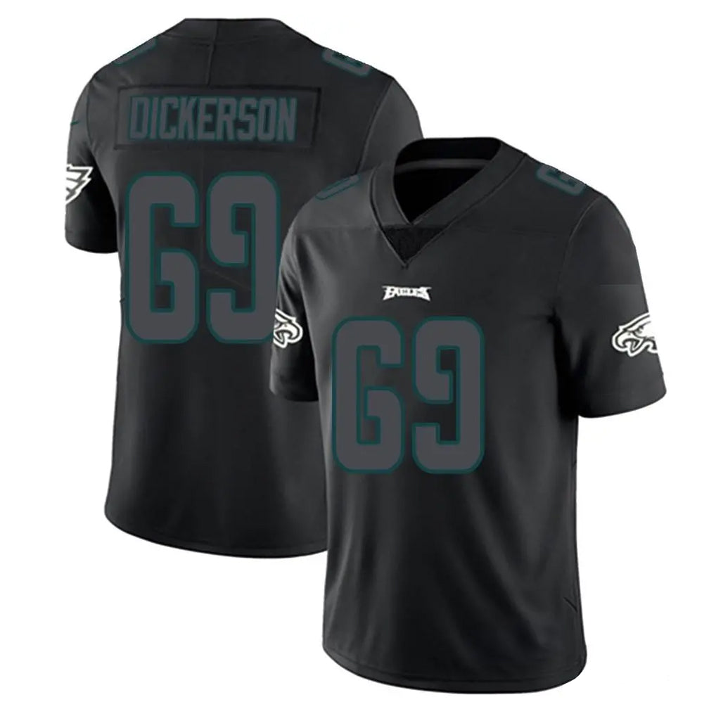 Choea P.Eagles #69 Landon Dickerson Player Limited Black Impact Home Game Stitched Jerseys