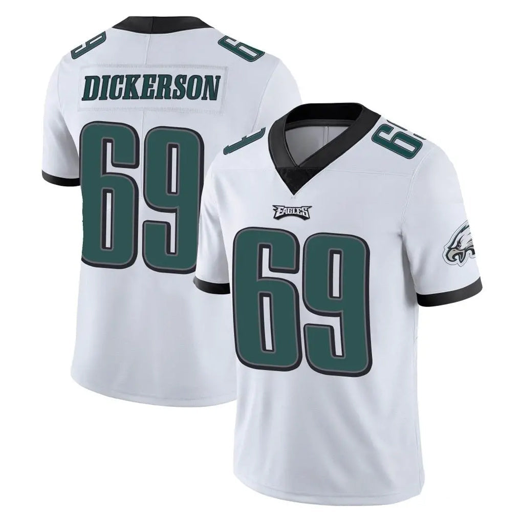 Choea P.Eagles #69 Landon Dickerson Player White Limited Vapor Untouchable Home Game Stitched Jerseys