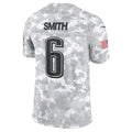 Choea P.Eagles #6 DeVonta Smith Arctic Camo 2024 Salute to Service Limited Stitched Jerseys