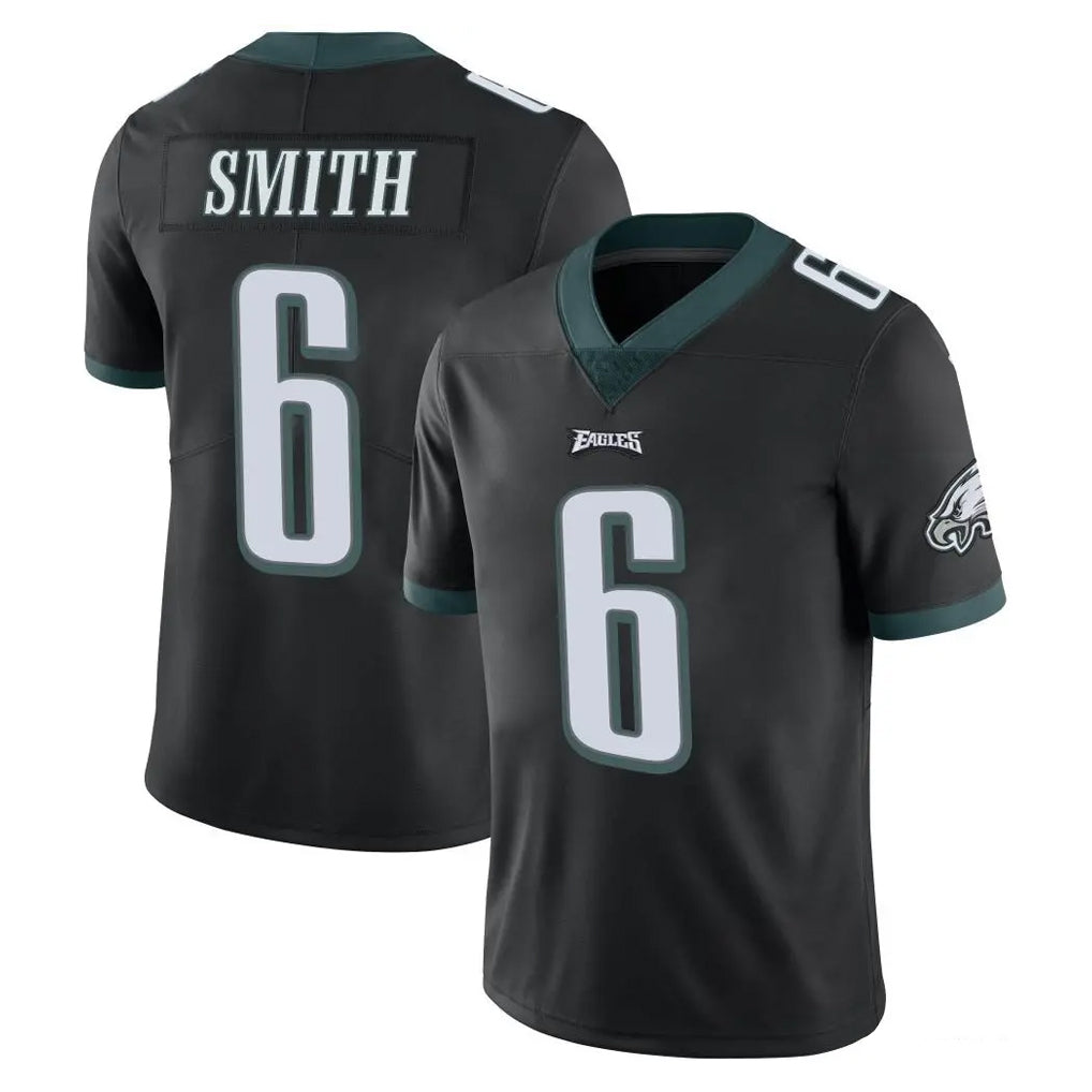 Choea P.Eagles #6 DeVonta Smith Player Black Limited Vapor Untouchable Home Game Stitched Jerseys