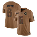 Choea P.Eagles #6 DeVonta Smith Player Brown Salute To Service Limited Stitched Jerseys