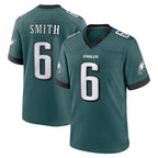 Choea P.Eagles #6 DeVonta Smith Player Green Home Game Stitched Jerseys
