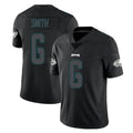Choea P.Eagles #6 DeVonta Smith Player Limited Black Impact Home Game Stitched Jerseys
