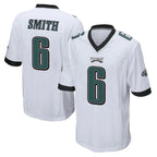 Choea P.Eagles #6 DeVonta Smith Player White Home Game Stitched Jerseys