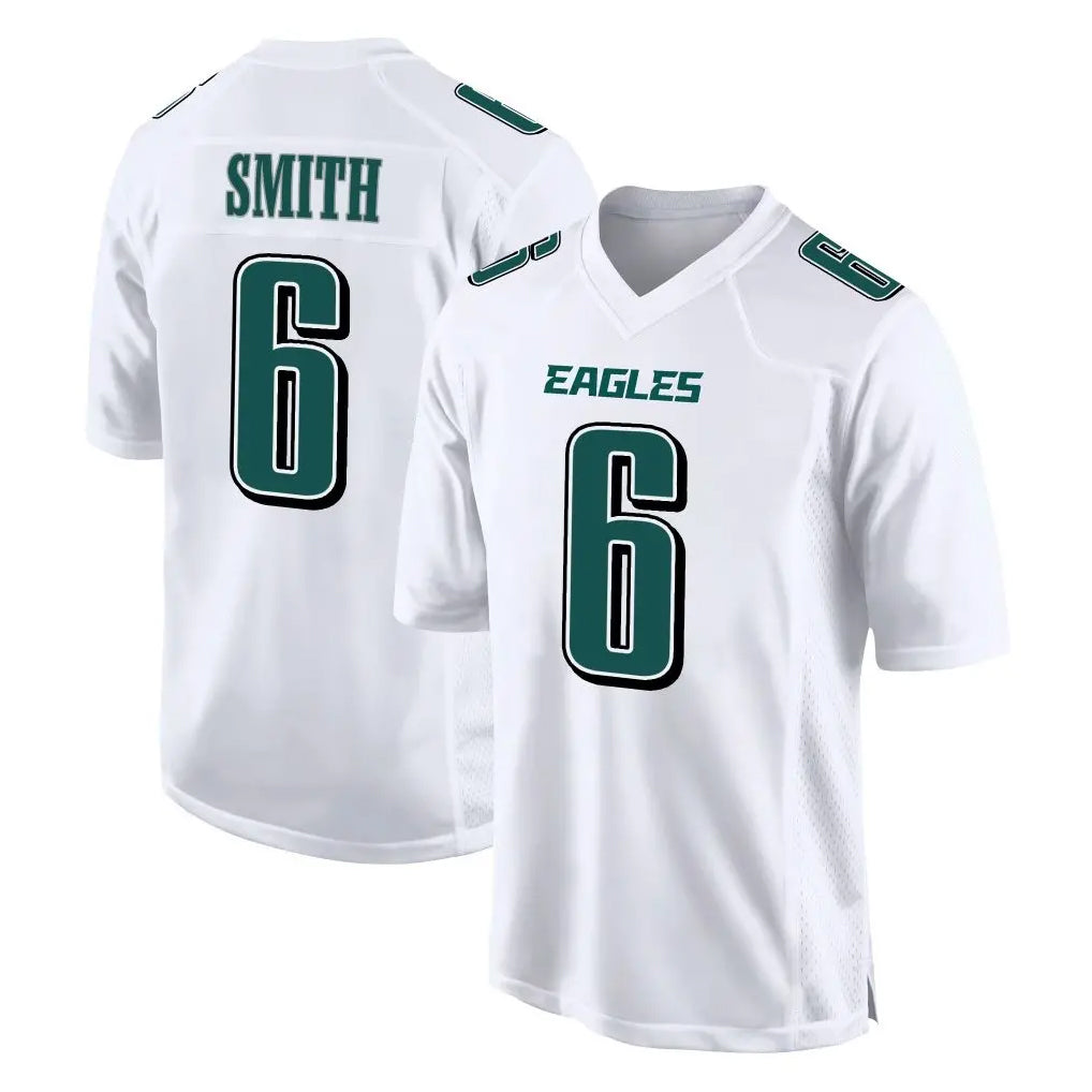 Choea P.Eagles #6 DeVonta Smith Player White Tundra Fashion Home Game Stitched Jerseys