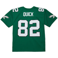 Choea P.Eagles #82 Mike Quick Mitchell & Ness Kelly Green Legacy Replica Jersey