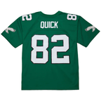 Choea P.Eagles #82 Mike Quick Mitchell & Ness Kelly Green Legacy Replica Jersey