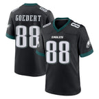 Choea P.Eagles #88 Dallas Goedert Player Black Game Home Stitched Jerseys