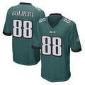 Choea P.Eagles #88 Dallas Goedert Player Team Color Green Home Game Stitched Jerseys