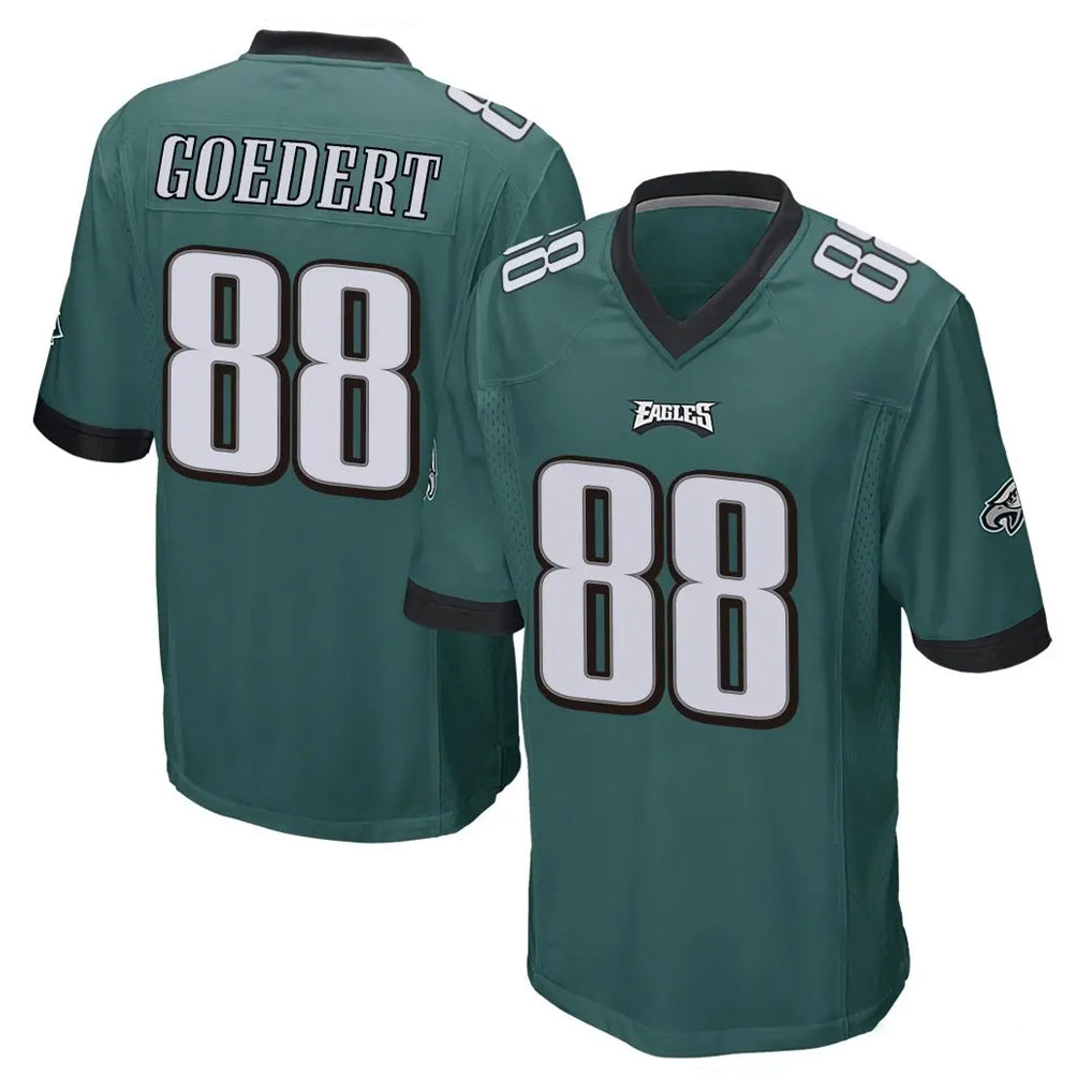 Choea P.Eagles #88 Dallas Goedert Player Team Color Green Home Game Stitched Jerseys