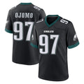 Choea P.Eagles #97 Moro Ojomo Player Black Game Home Stitched Jerseys