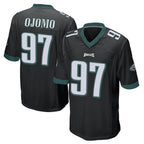 Choea P.Eagles #97 Moro Ojomo Player Black Home Game Stitched Jerseys