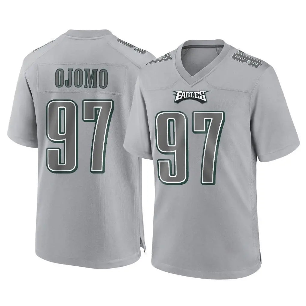 Choea P.Eagles #97 Moro Ojomo Player Gray Atmosphere Fashion Home Game Stitched Jerseys