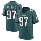 Choea P.Eagles #97 Moro Ojomo Player Green Home Game Stitched Jerseys