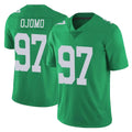 Choea P.Eagles #97 Moro Ojomo Player Green Limited Vapor Untouchable Home Game Stitched Jerseys