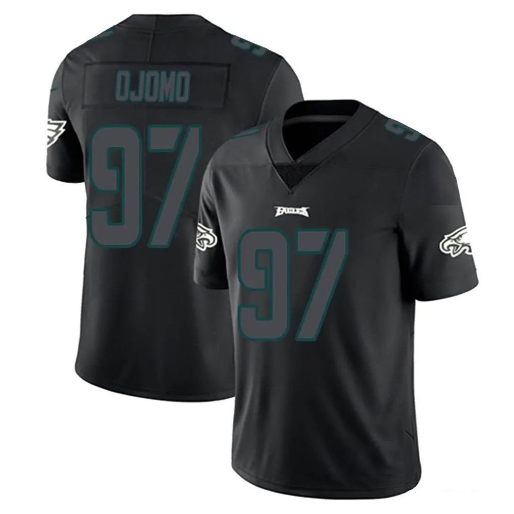 Choea P.Eagles #97 Moro Ojomo Player Limited Black Impact Home Game Stitched Jerseys