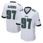 Choea P.Eagles #97 Moro Ojomo Player White Home Game Stitched Jerseys