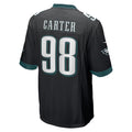 Choea P.Eagles #98 Jalen Carter Player Black Alternate Game Stitched Jerseys