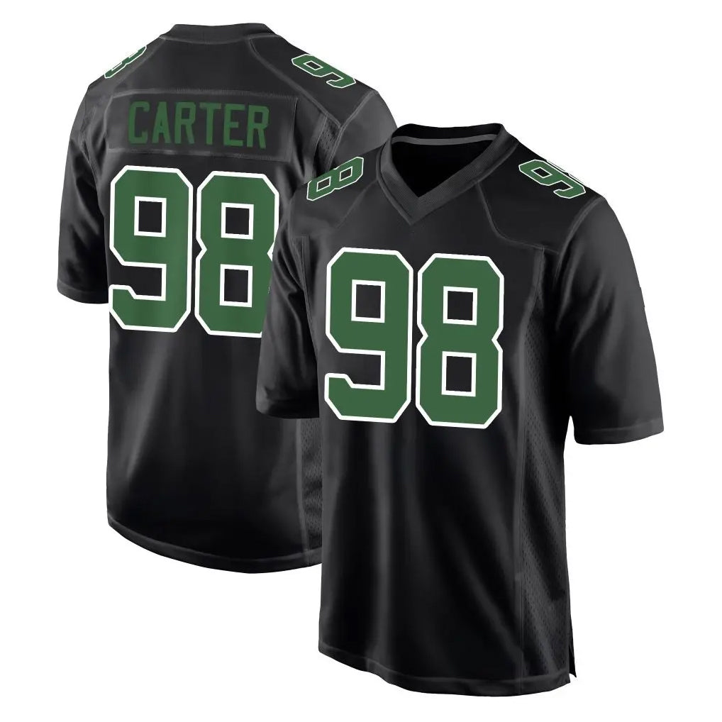Choea P.Eagles #98 Jalen Carter Player Carbon Green Fashion Home Game Stitched Jerseys