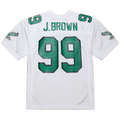 Choea P.Eagles #99 Jerome Brown Mitchell & Ness White 1991 Authentic Throwback Retired Player Jersey Stitched Puhic