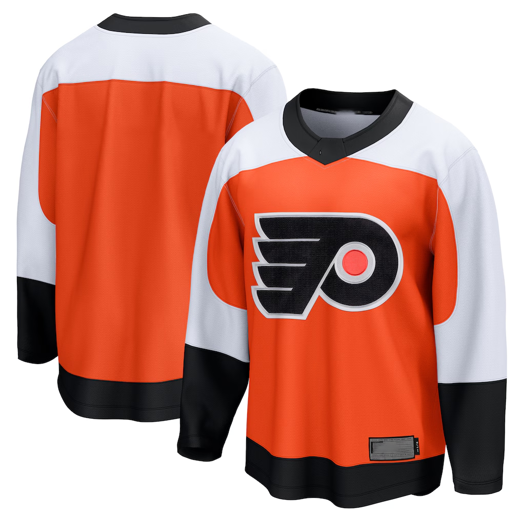 Choea P.Flyers Burnt Orange Home Breakaway Jerseys
