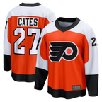 Choea P.Flyers #27 Noah Cates Orange Home Breakaway Jerseys