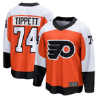 Choea P.Flyers #74 Owen Tippett Orange Home Breakaway Jerseys