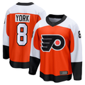 Choea P.Flyers #8 Cam York Orange Home Breakaway Jerseys