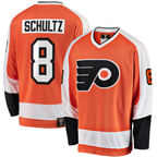 Choea P.Flyers #8 Dave Schultz Orange Premier Breakaway Retired Player Jerseys