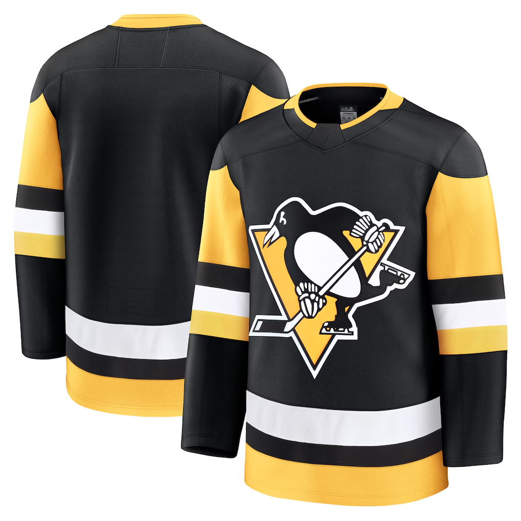 Choea P.Penguins Black 2024 Military Appreciation Practice Jerseys