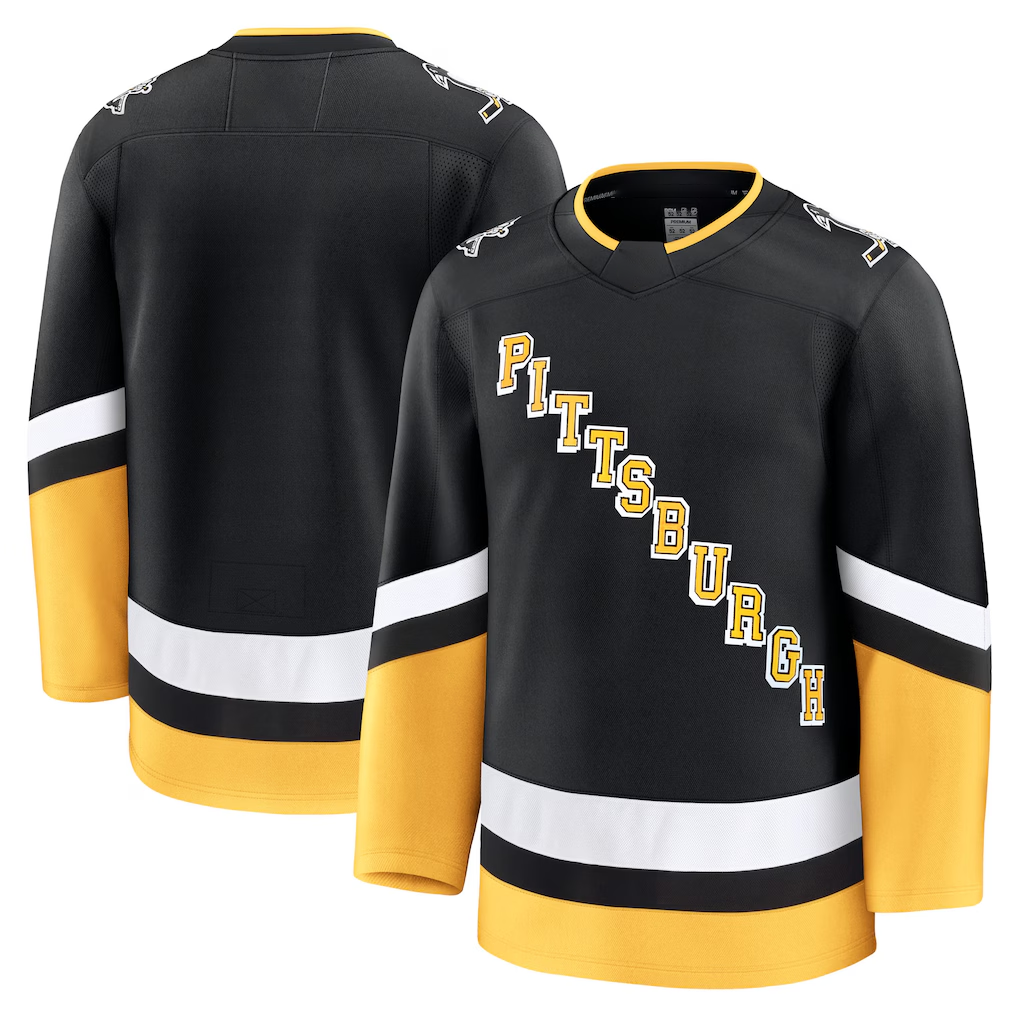 Choea P.Penguins Black Alternate Premium Jerseys