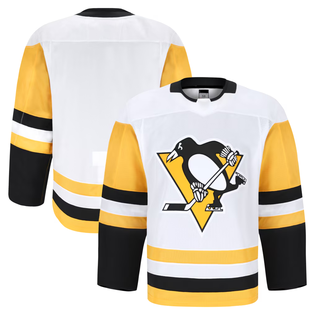 Choea P.Penguins White Away Premium Jersey