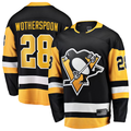 Choea P.Penguins #28 Parker Wotherspoon Black Home Breakaway Jerseys