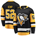 Choea P.Penguins #52 Philip Kemp Black Home Breakaway Jerseys