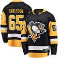 Choea P.Penguins #65 Erik Karlsson Black Home Breakaway Jerseys