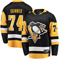 Choea P.Penguins #74 Stuart Skinner Black Home Breakaway Jerseys