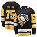 Choea P.Penguins #75 Connor Clifton Black Home Breakaway Jerseys